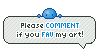 Stamp: Please Comment if Fav