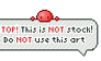 Stamp: Stop Not Stock