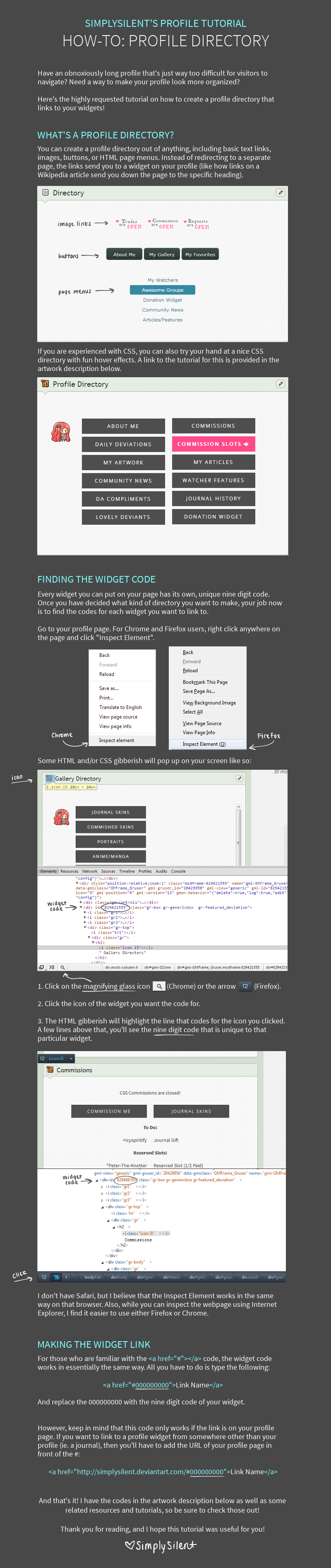 How To: Profile Directory Tutorial