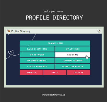 Make a Profile Directory v.4 (Updated!)