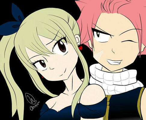 Natsu and Lucy