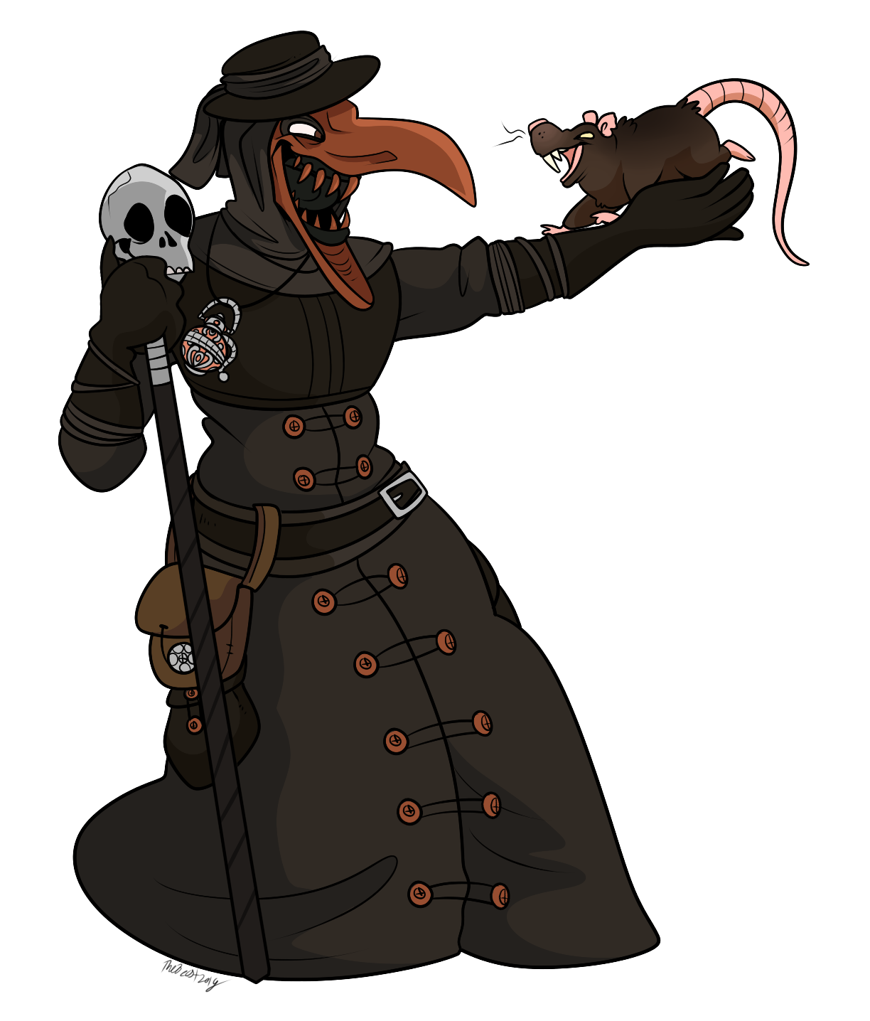 Bus Rodent Fleabag (Commission) by BeastOfEuthanasia on DeviantArt
