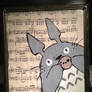 Totoro playing the Ocarina on Sheet Music