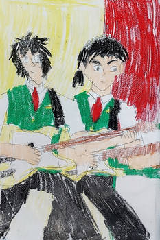 Masumi and Takizawa's guitar solo