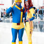 Jean Grey and Cyclops