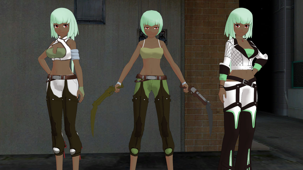 Md Rwby Base RWBY MMD DL - Emerald Sustrai by TheBlackbirdCalls on DeviantArt