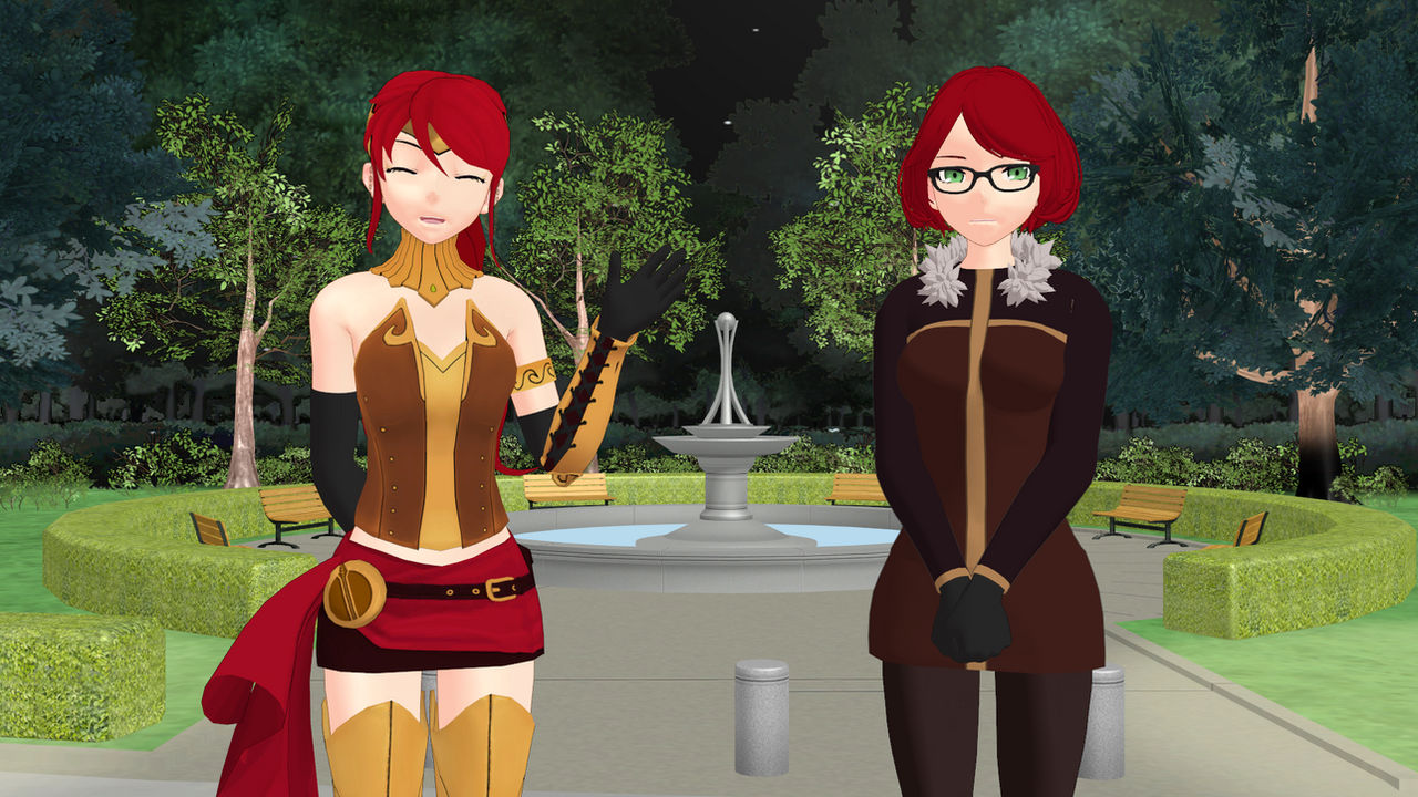 Md Rwby Base RWBY MMD DL - Pyrrha + Red Haired Woman by TheBlackbirdCalls on DeviantArt