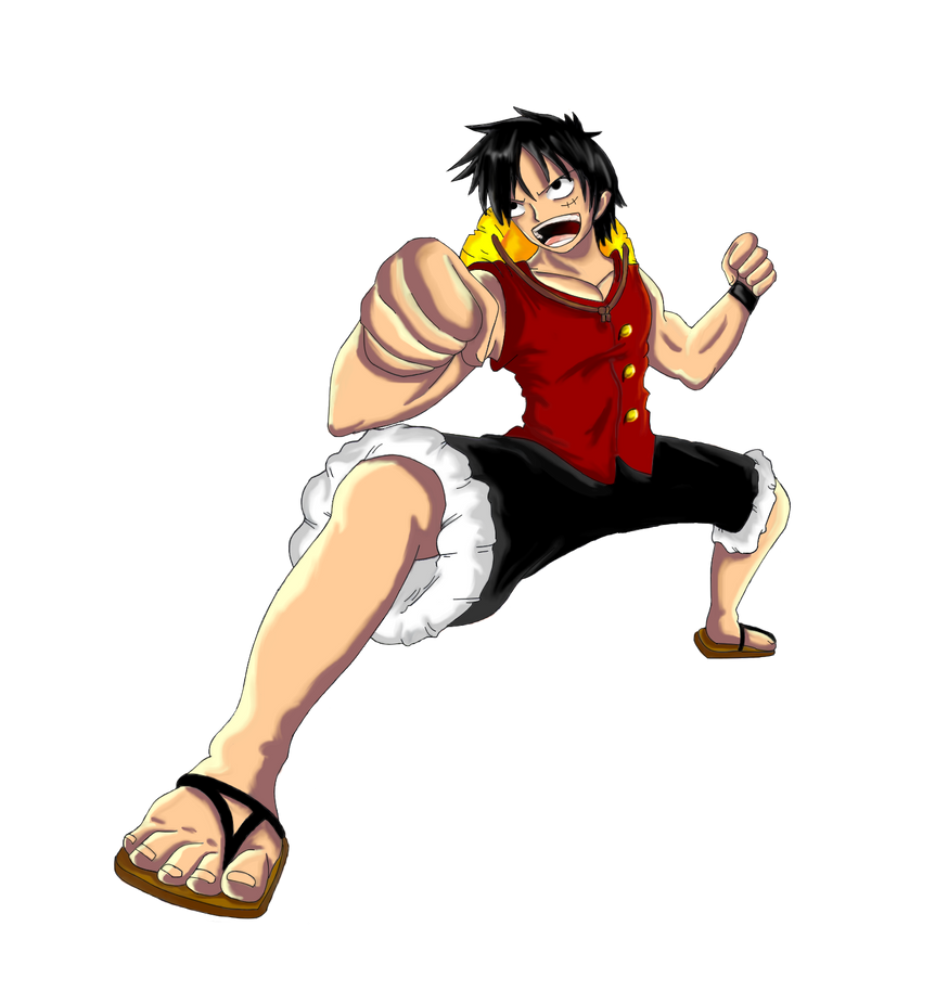 Luffy Render Deviantart Monkey D. Luffy Render by Amidazoro on DeviantArt
