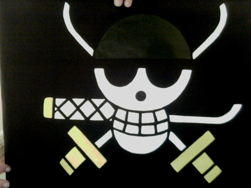 One piece – Grand drapeau pirate Luffy