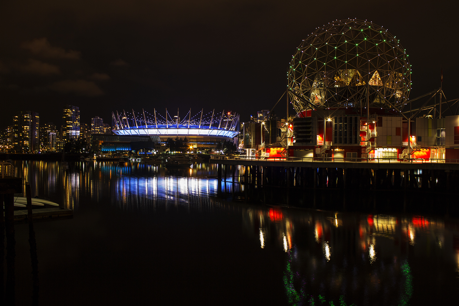 Science World at Night 02