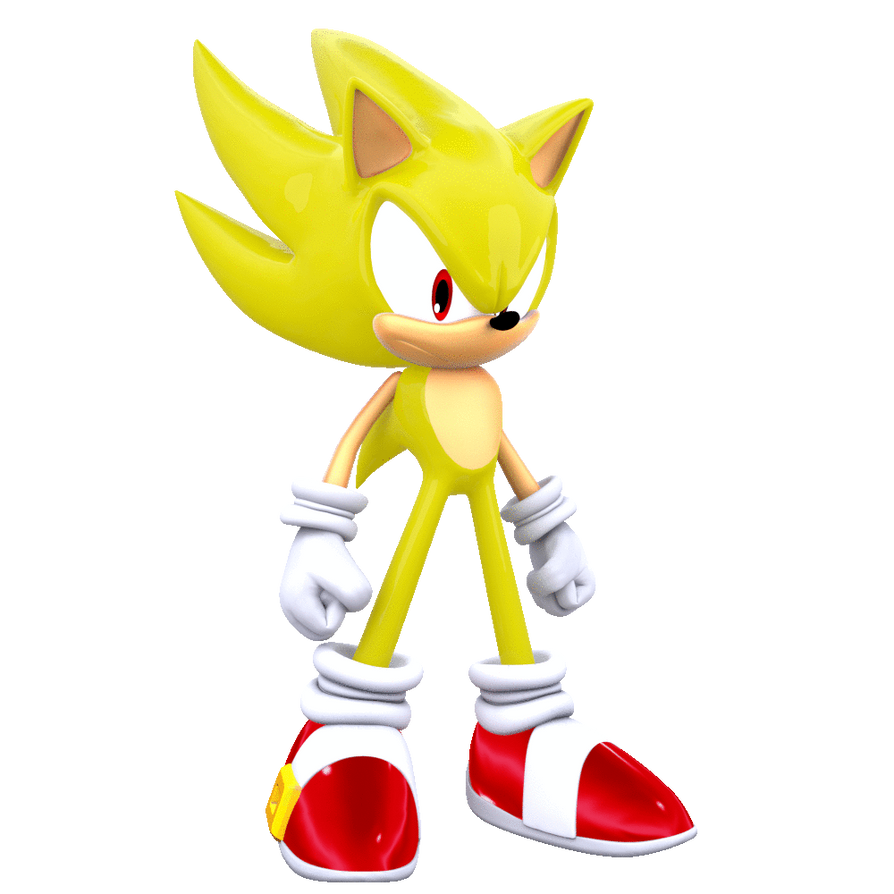 Super Sonic Standing Animated by ModernLixes on DeviantArt Super Sonic Standing Animated by ModernLixes on DeviantArt