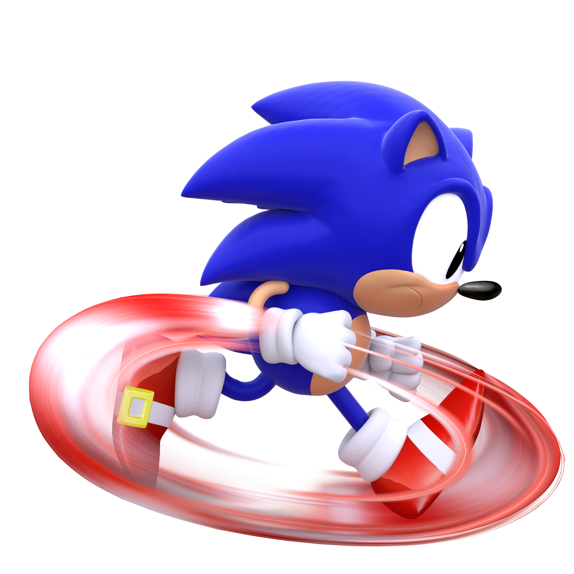 Classic Sonic Attack Render by bandicootbrawl96 on DeviantArt