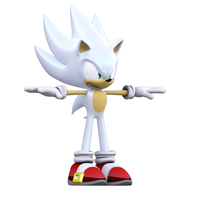 Hyper Sonic Render by JaysonJeanChannel on DeviantArt