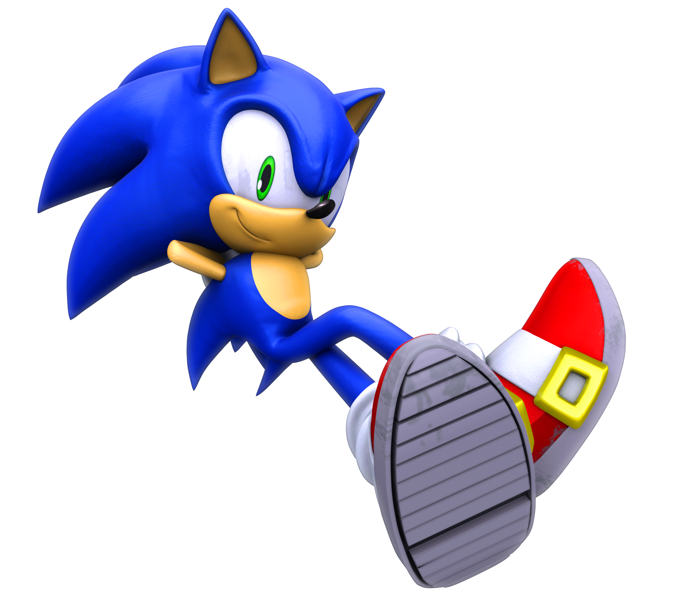 Classic Sonic Render by ModernLixes on DeviantArt