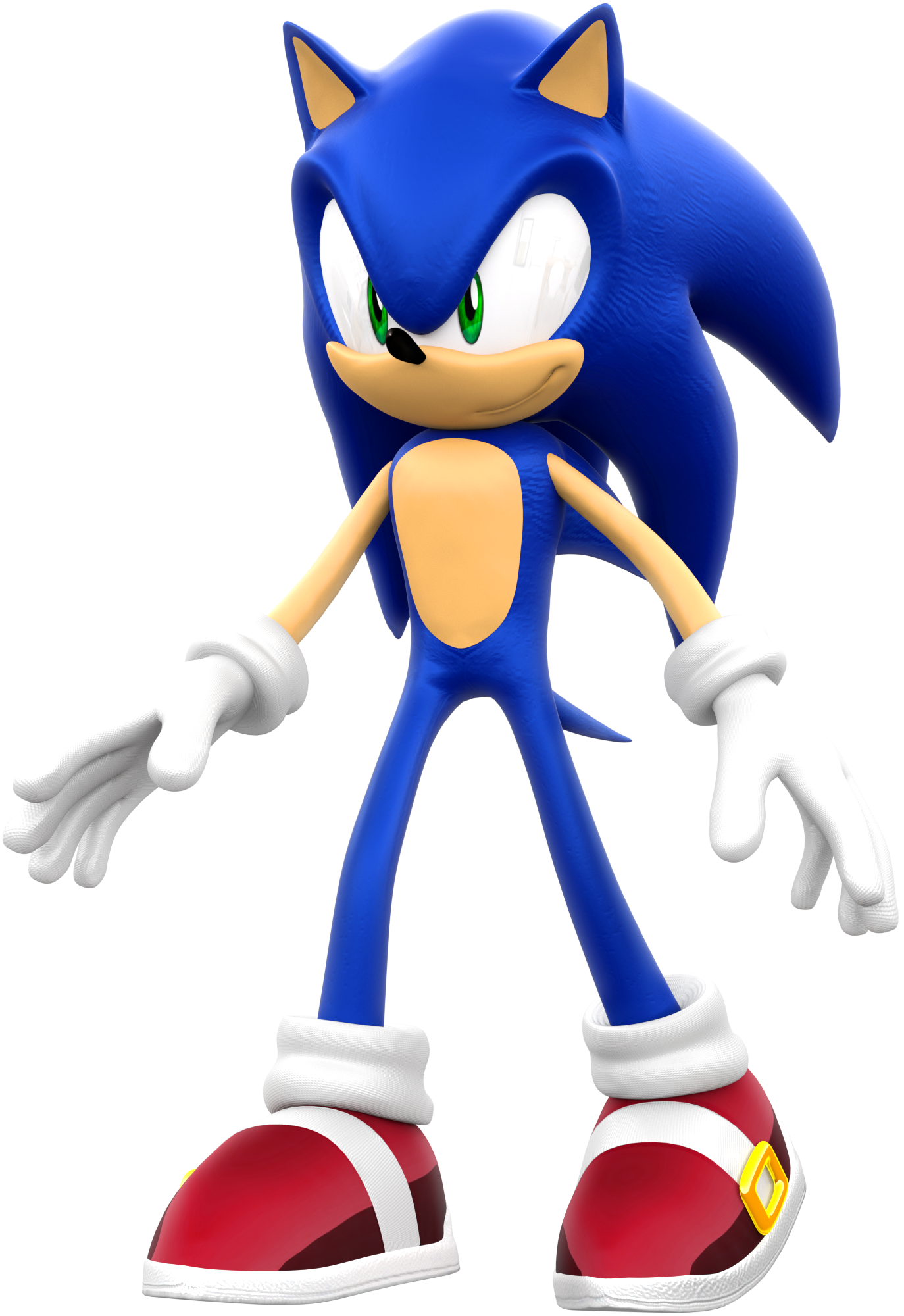 Sonic 2006 - Sonic the Hedgehog Standing by ModernLixes on DeviantArt