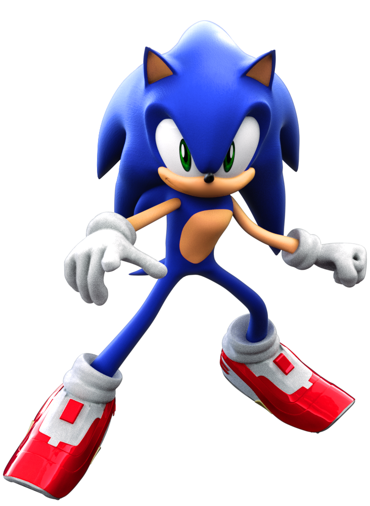 Sonic the Hedgehog render, Super Sonic 1 by Justin113D on DeviantArt