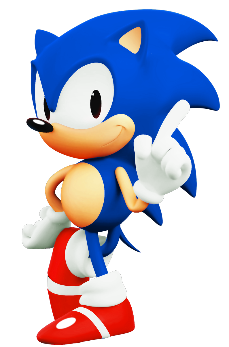 Classic Sonic Running Render by Nintega-Dario on DeviantArt