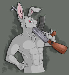 AK47 bunny
