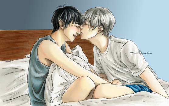 Yuuri And Victor - Kiss