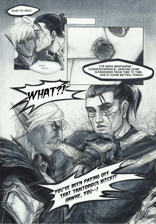 Hawke+Fenris Comic 9 +SPOILERS