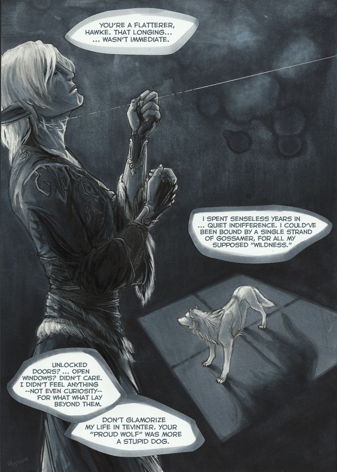 Hawke+Fenris Comic 13 SPOILERS