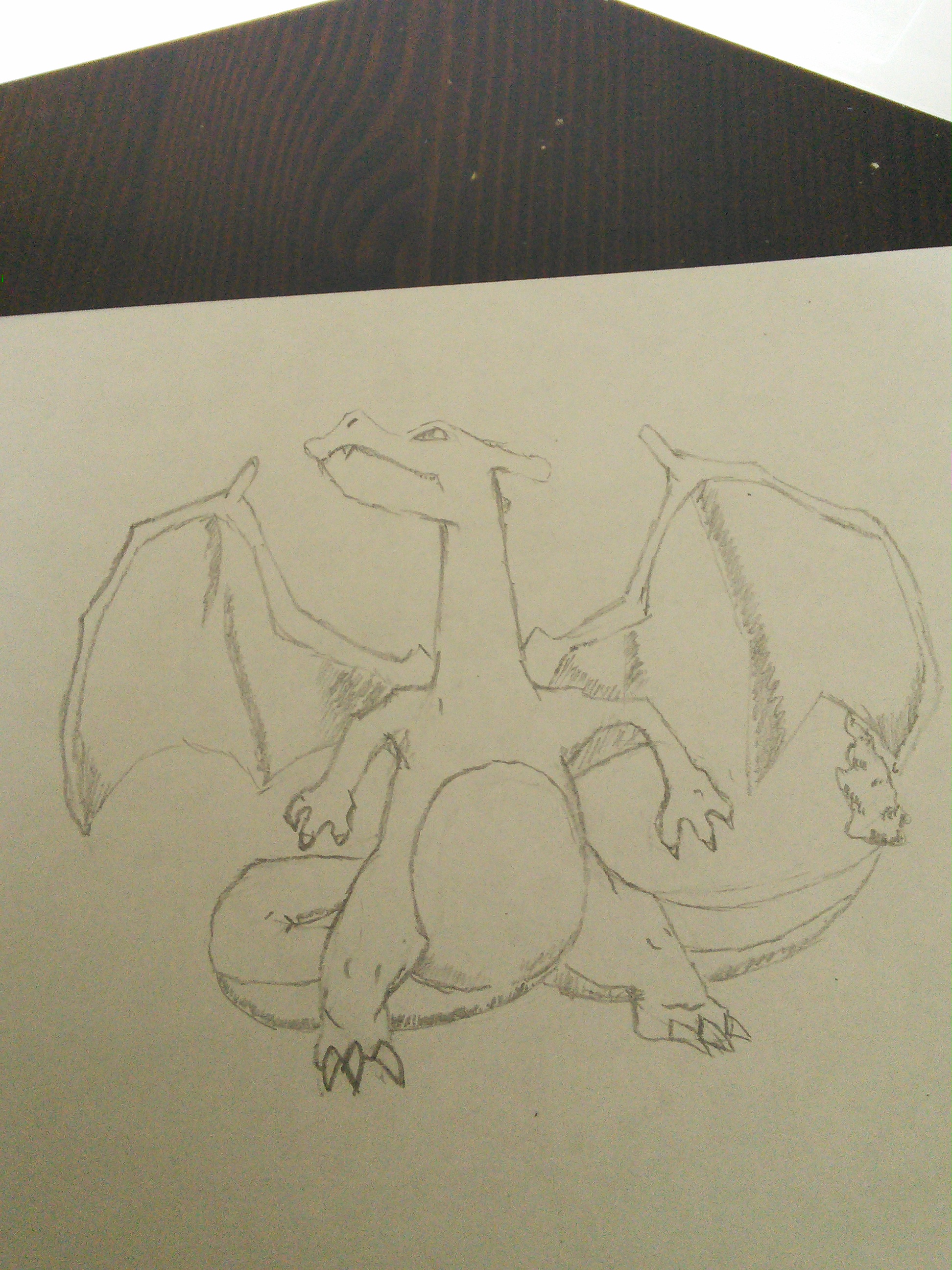 Charizard Sketch By Aztronot On DeviantArt charizard-sketch-by-aztronot-on-deviantart