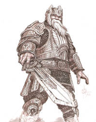 Concept Art: Dwarven King