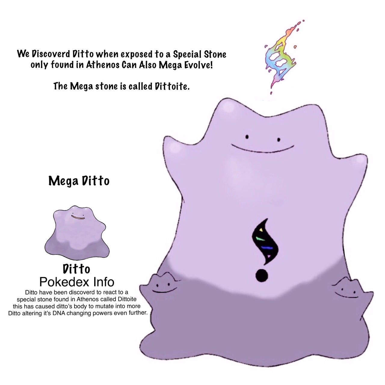 How to MEGA EVOLVE DITTO in Pokemon Go - All Ditto MEGA EVOLUTIONS