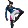 Juri Wait Stance Story Costume - HD Large Anim