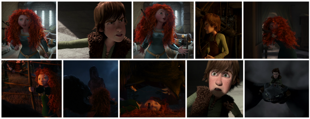 Merida and Hiccup argument by Scribble-Bugg on DeviantArt