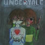 Fanart: Frisk and Chara - Undertale