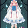 Reference Sheet of Koneko's Night Ghost Outfit
