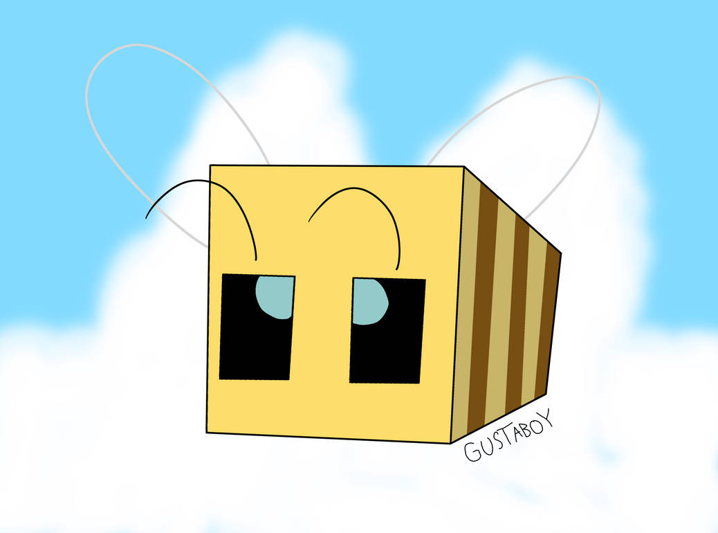 Minecraft Bee Deviantart Minecraft Bee by ultraboldore72 on DeviantArt