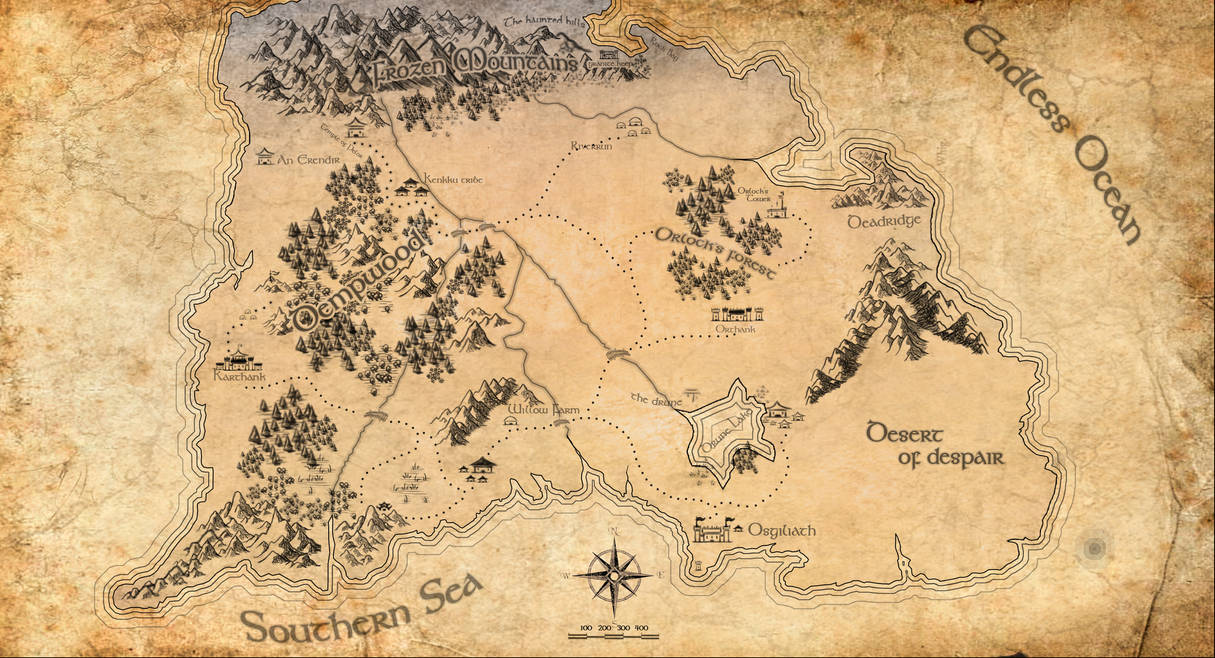 D And D Map By Solice82 On DeviantArt