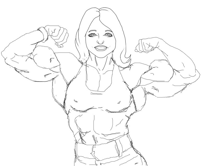 If my wife had muscles