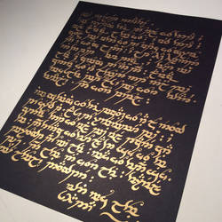 Elvish Handwriting IV