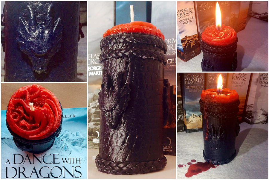 Game of Thrones Targaryen Candle