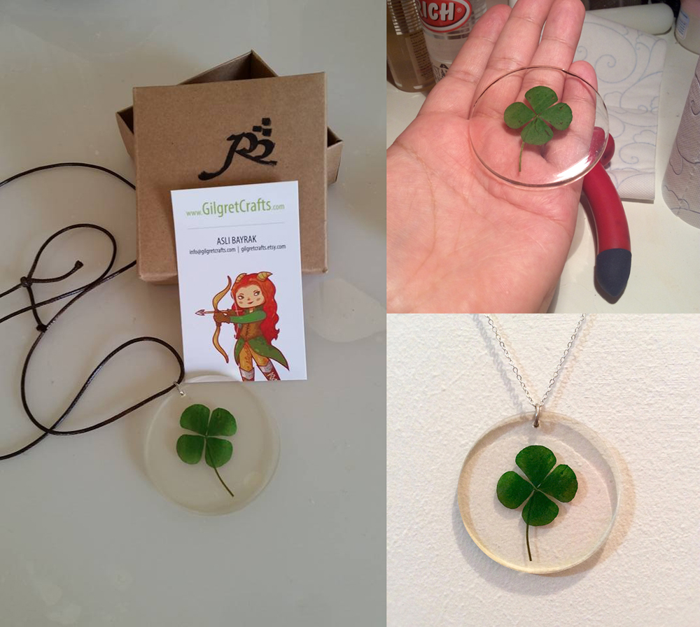 Four-leaf Clover Pendant