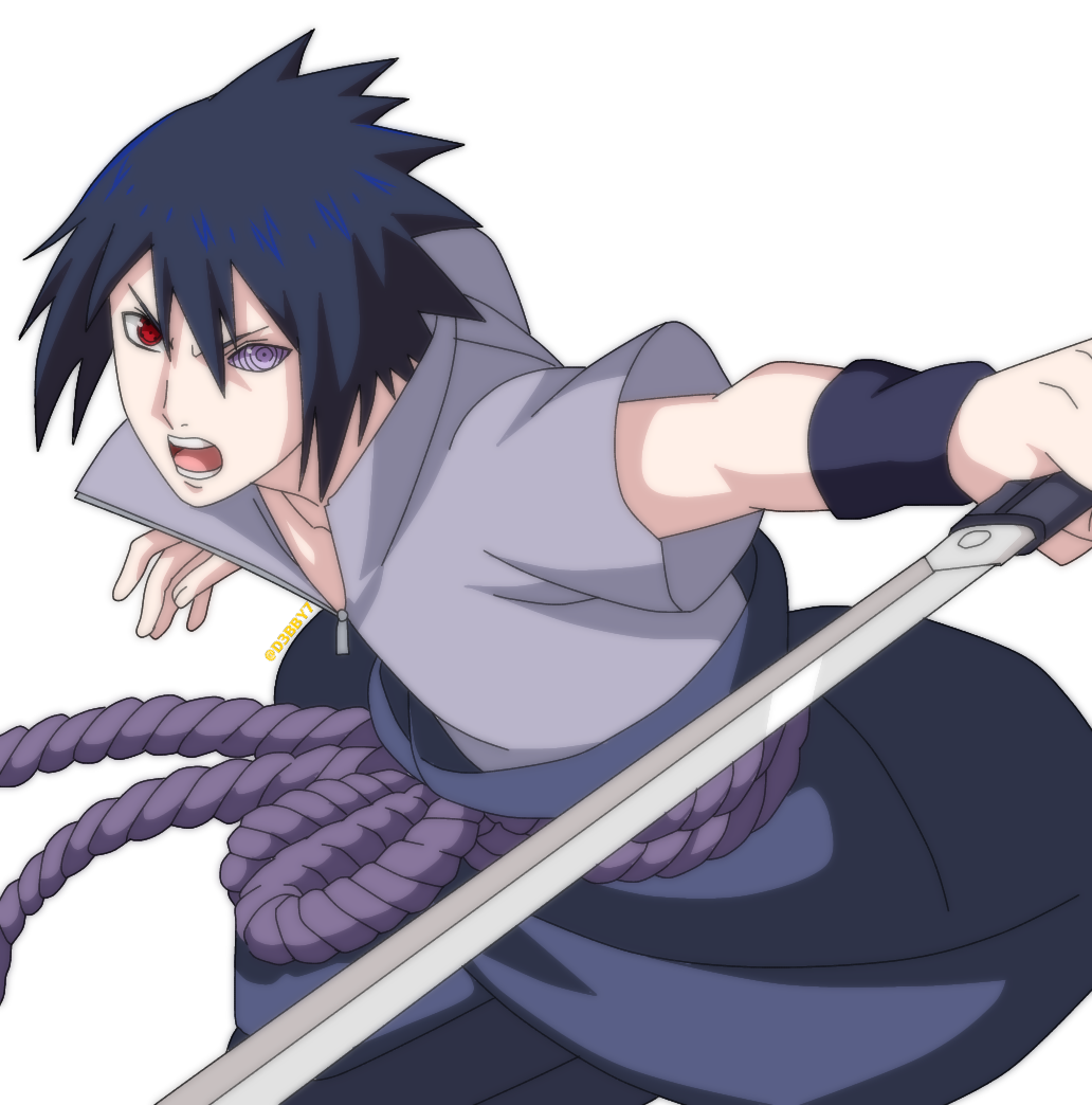 Oc Rannegans Sasuke Uchiha (Rinnegan) Render Art By.D3bby7 by d3bby7 on DeviantArt