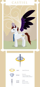 Supernatural My Little Ponies: Castiel