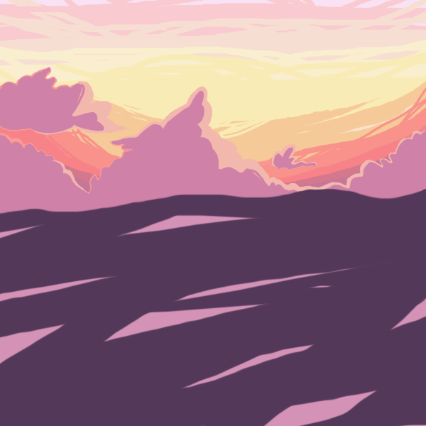 BG practice: Ocean Sunset