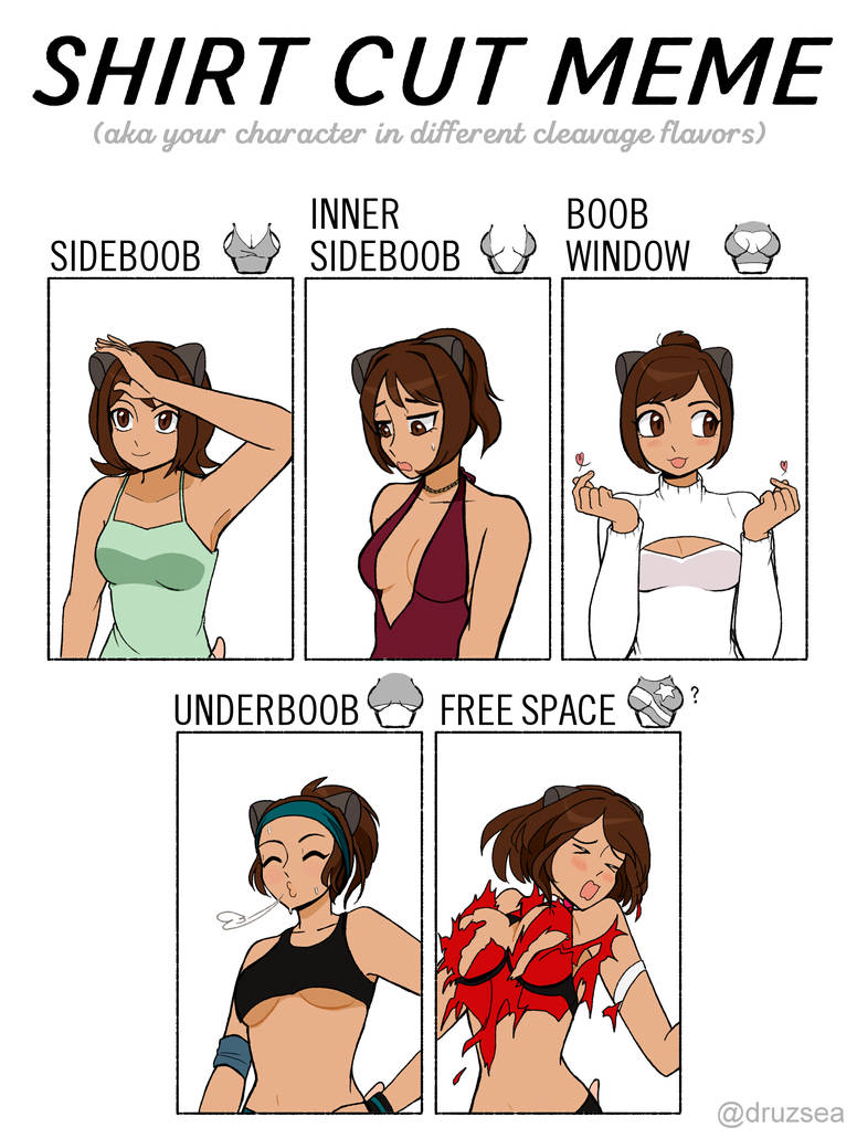 Shirt cut meme by dreamcastmod on DeviantArt