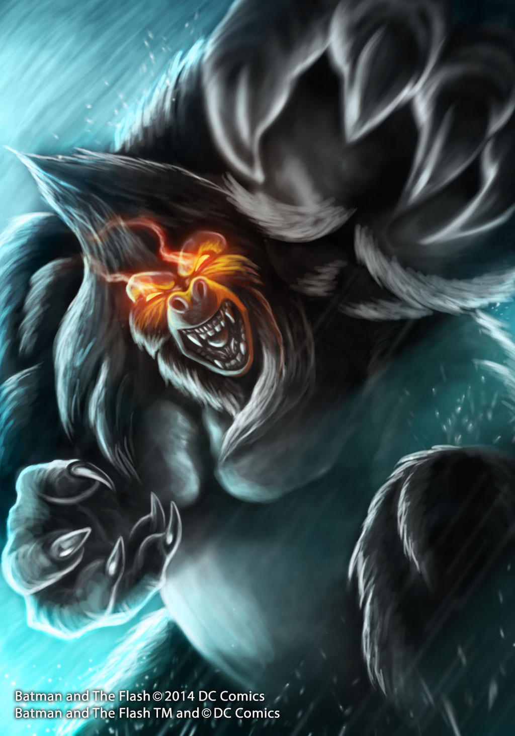 Grodd by LeeSimpsonArt on DeviantArt