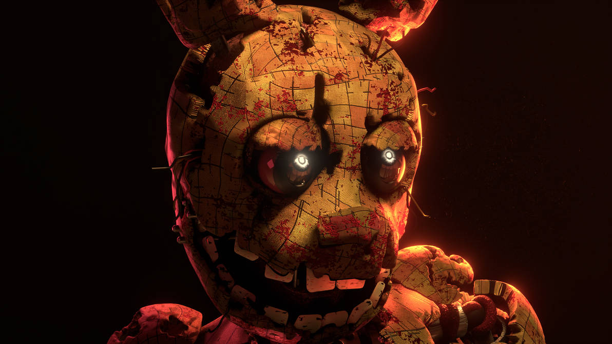 Springtrap Retexture Test Render by MysticTortoise64 on DeviantArt