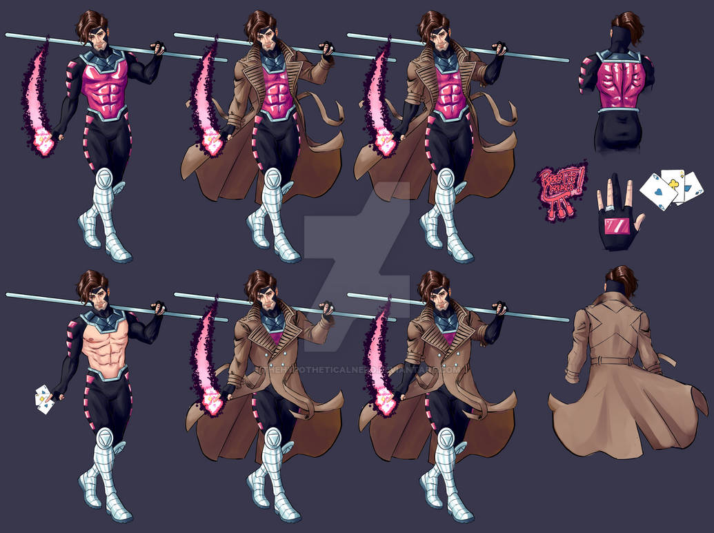 Gambit Cat Custom Gambit Redesign by TheHypotheticalNerd on DeviantArt