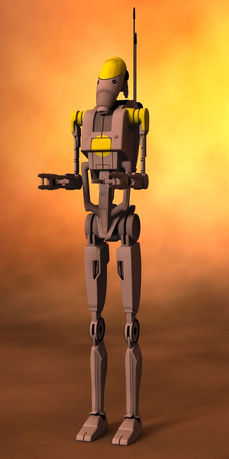 B1 Battle Droid by poopopopero on DeviantArt