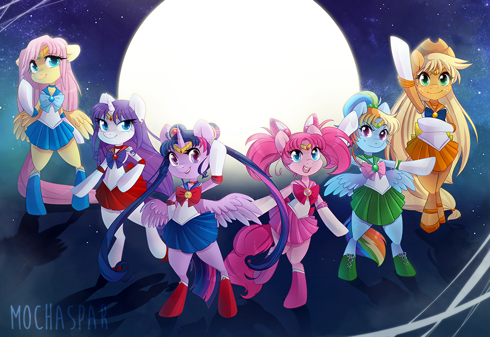 Май муна. Мой маленький пони и Сейлор Мун. Сейлормун пони. Сейлор пони. Sailor Moon Pony.