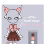 (closed)Offer to adopt - Kitty School outfit adopt