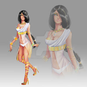 (closed) Auction Adopt - OC Egyptian (AB ADDED)