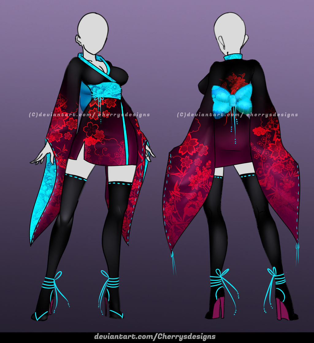 CLOSED (24H AUCTION) - Outfit Adopt 1010 by CherrysDesigns on DeviantArt